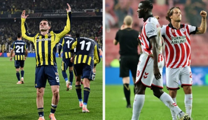 Fenerbahçe 1-0 Stuttgart, Samsunspor 3-0 Dinamo Kiev