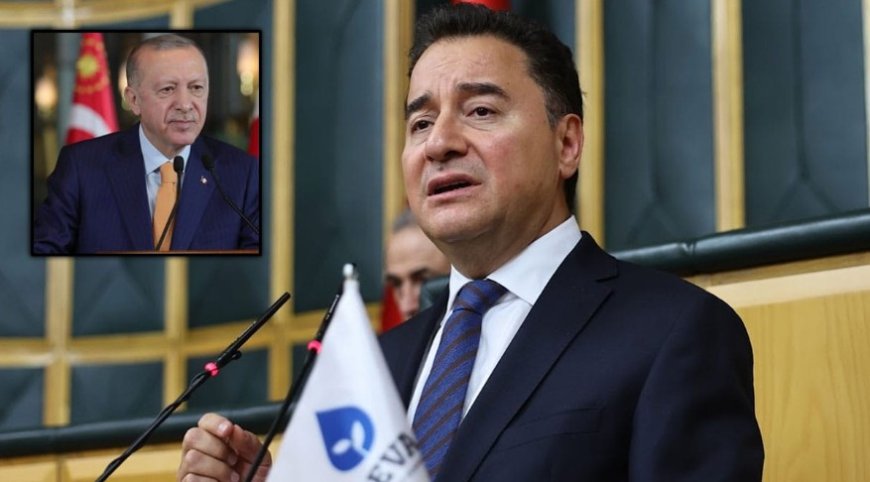Babacan'dan İktidara Sert Eleştiri: AK Parti'de Değişim İradesi Görmüyorum