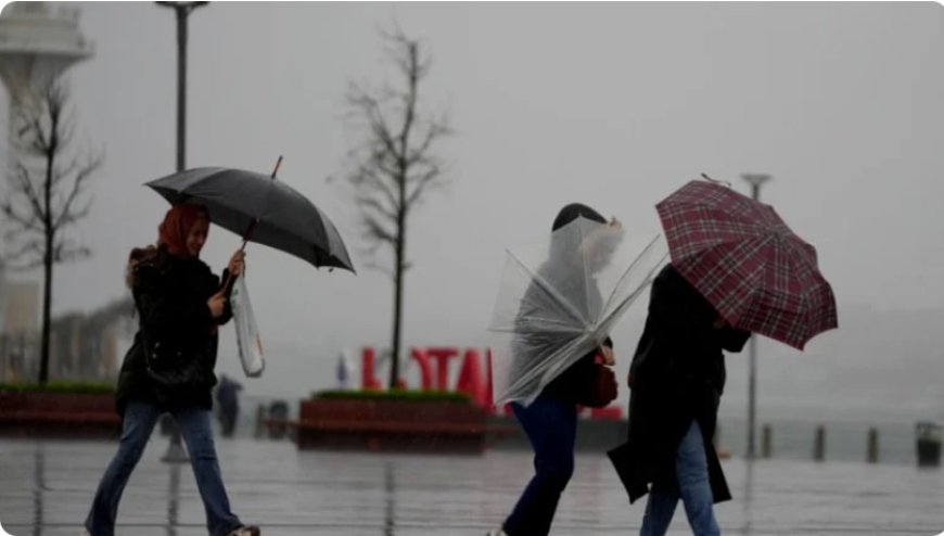 İstanbul’da sağanak ve fırtına uyarısı: Dolu riski, lodos 75 km/saate çıkabilir