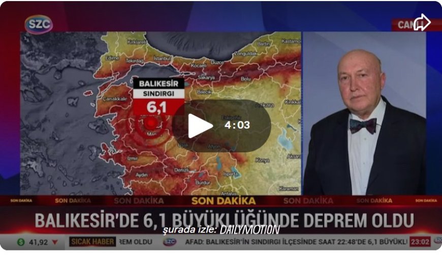 6.1’lik deprem sonrası uzmanlardan ilk açıklama: Halka önemli uyarılar