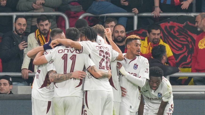 Göztepe deplasmanında Muçi şov: Trabzonspor zirve takibini sürdürdü