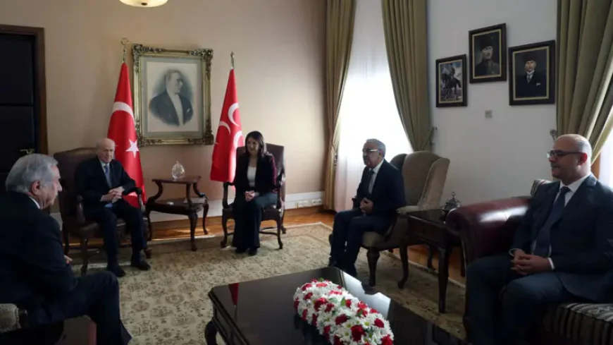 Bahçeli'den DEM Parti heyetine tam destek: Her cümlesine imzamı atıyorum