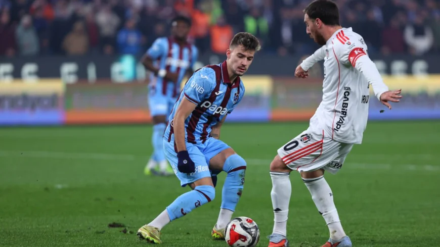 Trabzonspor ile Beşiktaş yenişemedi: Gol düellosu 3-3 bitti