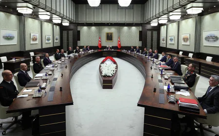 MGK toplantısında Suriye'nin toprak bütünlüğüne destek vurgusu