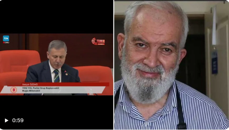 Selçuk Özdağ’dan Ahmet Turan Alkan'a  TBMM'de Taziye Mesajı