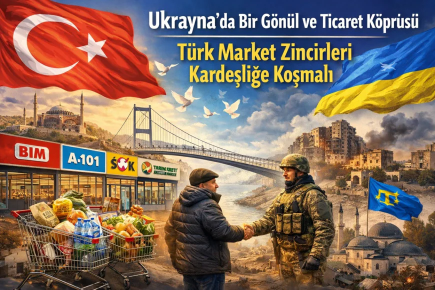 Ukrayna’da Bir Gönül ve Ticaret Köprüsü: Türk Market Zincirleri Kardeşliğe Koşmalı