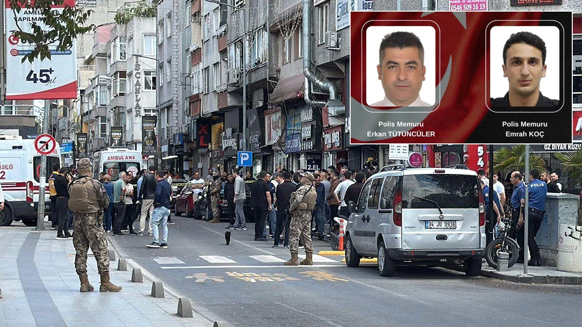 Çorlu’da iki polis şehit oldu, şüpheli yaralı yakalandı
