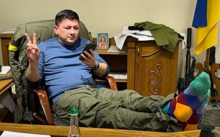 Vitali Kim’in fotoğrafı Ukrayna’da moral sembolüne dönüştü