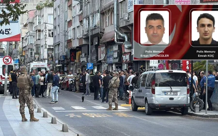 Çorlu’da iki polis şehit oldu, şüpheli yaralı yakalandı