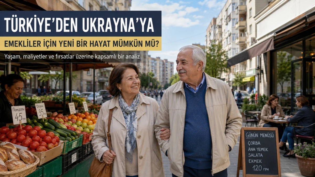 Türkiye’den emekliler için Ukrayna’da yaşam ve iş fırsatları
