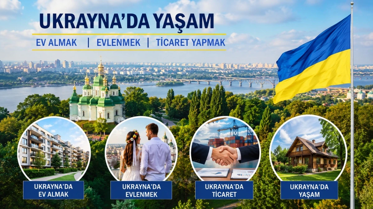 Ukrayna’da yaşam: Ev almak, evlenmek ve ticaret için fırsatlar