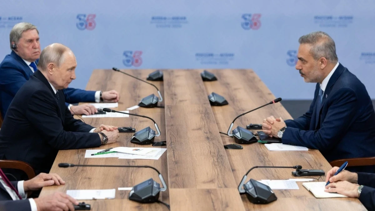Putin Hakan Fidan’ı Kazan’da kabul etti: Ukrayna ve Karadeniz masada