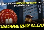 HSK kararnamesi İzmir yargısını yeniledi, Ali Yeldan görevde kaldı