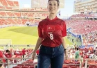 San Jose’de Türk taraftarlar Paraguay maçı için tribünleri doldurdu