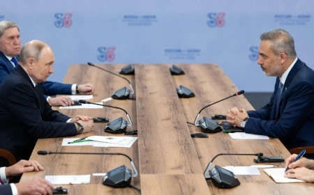 Putin Hakan Fidan’ı Kazan’da kabul etti: Ukrayna ve Karadeniz masada