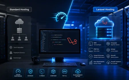 Laravel hosting nedir, standart hostingden farkı ne?