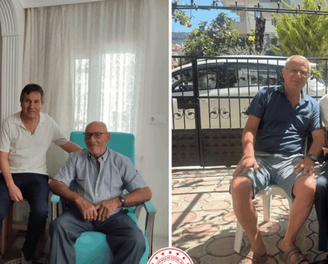 Hamiyet Feridun Sözen Huzurevi’nden şehit babalarına ziyaret