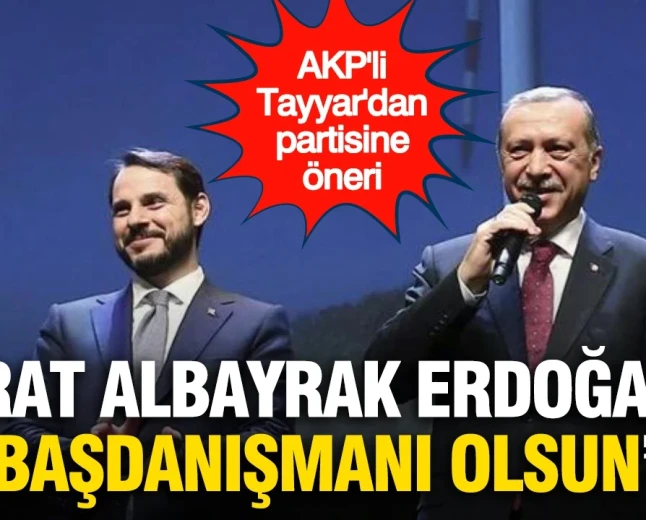 Şamil Tayyar’dan AK Parti’ye Berat Albayrak için başdanışmanlık önerisi