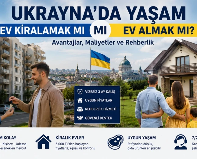 Ukrayna’da ev almak mı, kiralamak mı daha mantıklı?