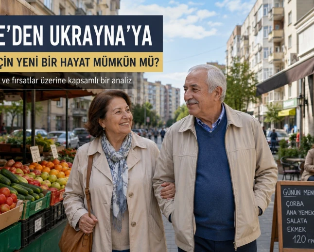 Türkiye’den emekliler için Ukrayna’da yaşam ve iş fırsatları