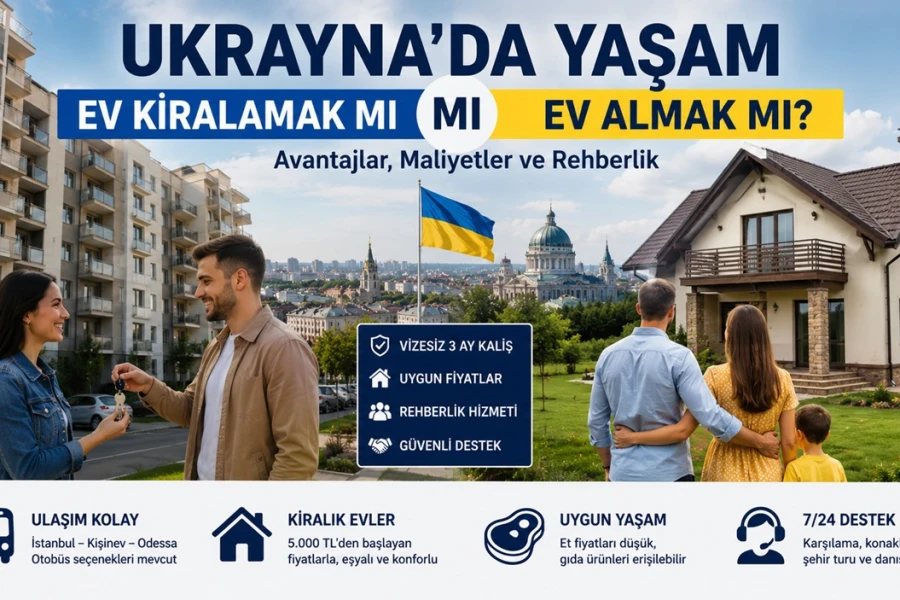 Ukrayna’da ev almak mı, kiralamak mı daha mantıklı?