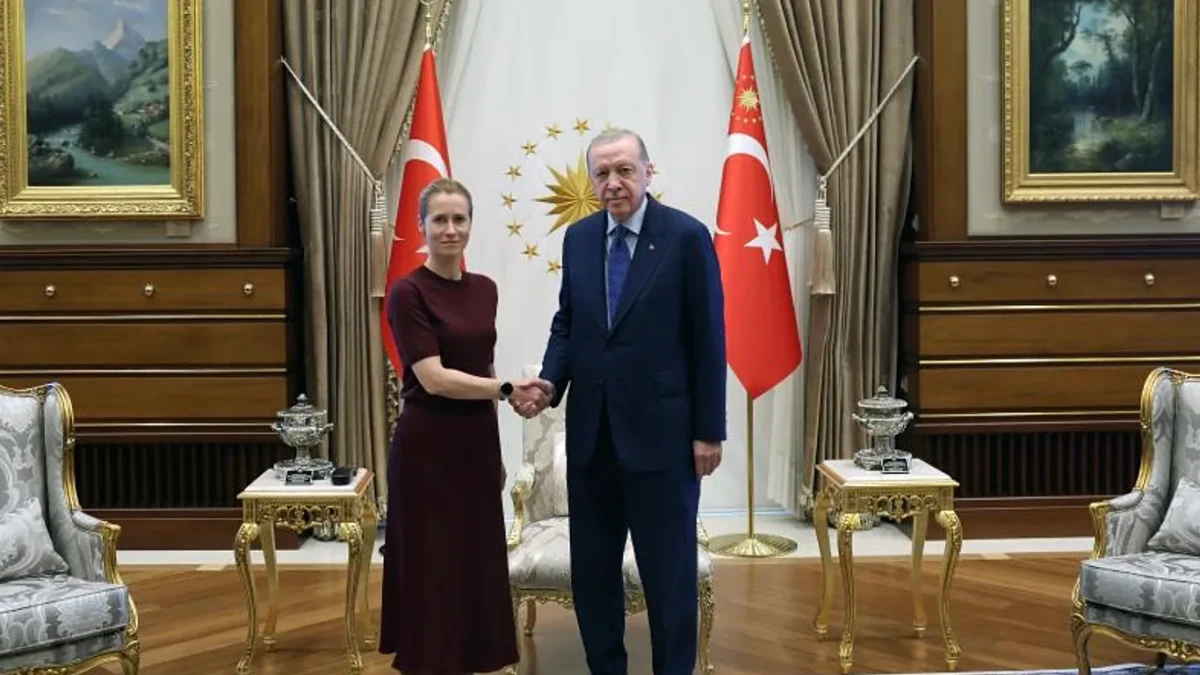 Erdoğan, NATO zirvesi öncesi AB heyetini Ankara’da kabul etti