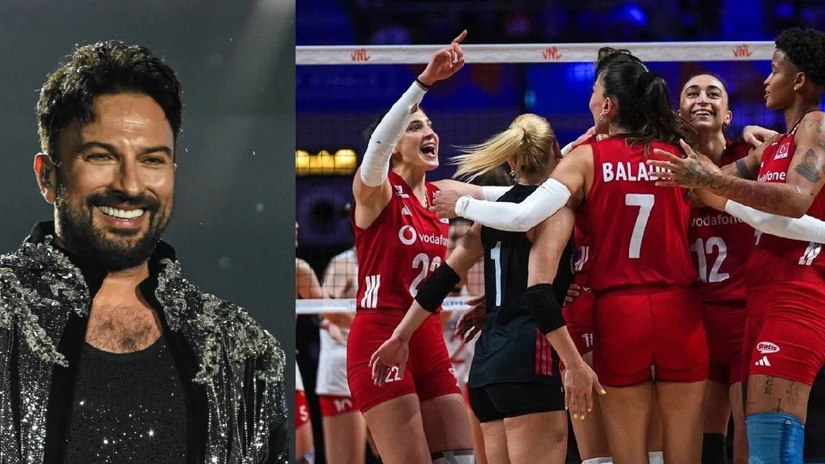 Tarkan'dan Şampiyon Filenin Sultanları'na Tebrik: Ağlattınız Beni Kızlar