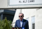 Erdoğan cuma namazını Üsküdar’daki Hz. Ali Camisi’nde kıldı