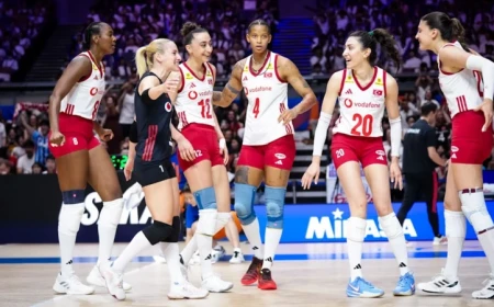 Filenin Sultanları VNL’de Polonya’yı 3-1 geçerek 7. galibiyeti aldı