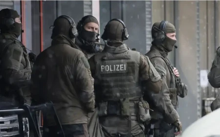 Almanya Dresden’de polise ateş açan Türk vatandaşı vurularak yakalandı