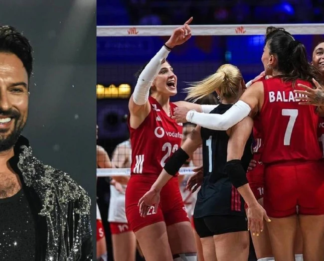 Tarkan'dan Şampiyon Filenin Sultanları'na Tebrik: Ağlattınız Beni Kızlar