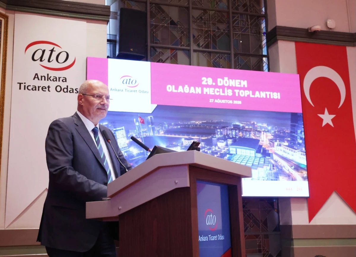 Ankara Ticaret Odası Ağustos Meclisi'nde gündem ve çalışmalar görüşüldü