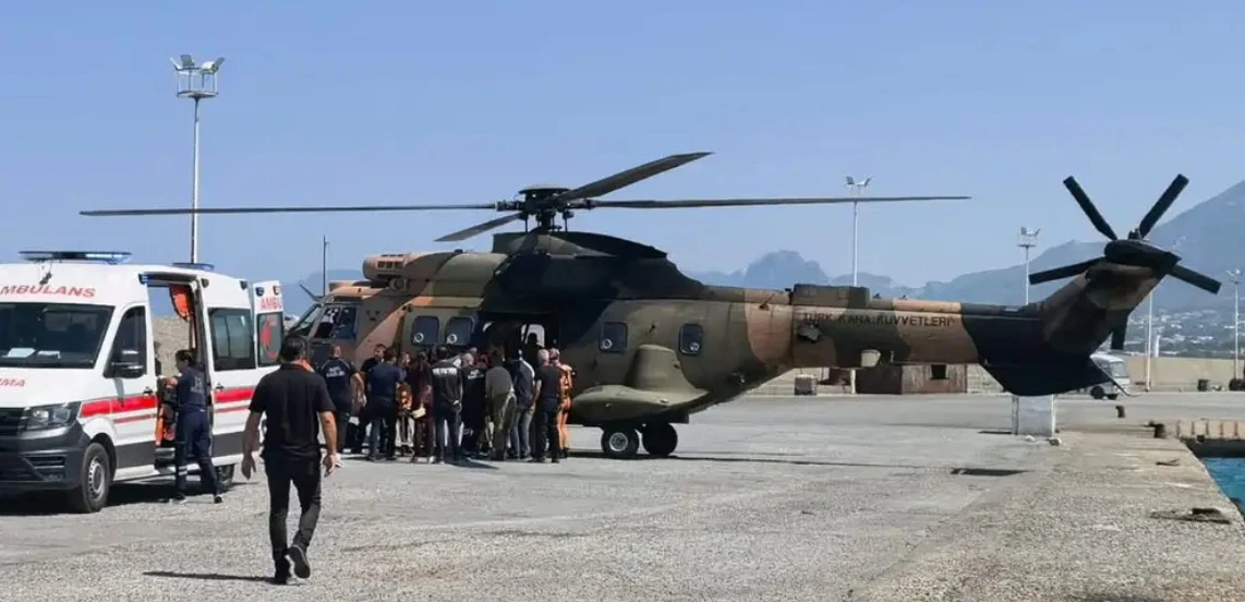 Girne-Taşucu seferindeki yolcu gemisi alabora oldu: 7 ölü, 23 kayıp