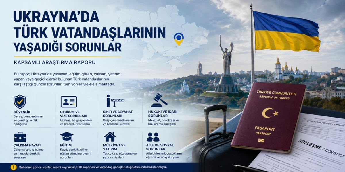 Ukrayna’da Türk vatandaşlarının yaşadığı sorunlar: Kapsamlı rapor