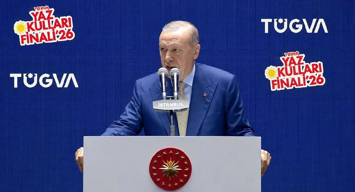 Erdoğan TÜGVA finalinde konuştu: 700 bin katılımcı, gençlere çağrı