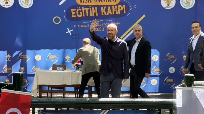 Bilal Erdoğan, Kocaeli’de insan hakları kampında gençlerle buluştu