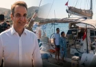 Yunanistan Başbakanı Miçotakis, Leros’ta Türk turistleri selamladı