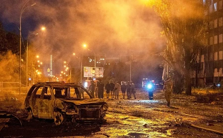 Rusya Kiev'i balistik füzelerle vurdu: 9 ölü, 30'dan fazla yaralı