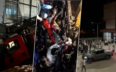 Hakkari’de itfaiye aracının kaydığı kazada uzman çavuş hayatını kaybetti