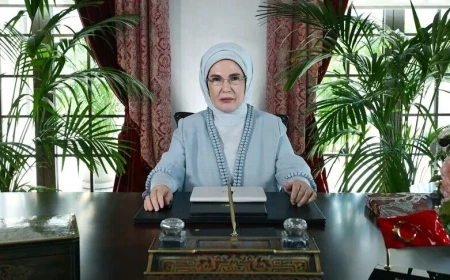 Emine Erdoğan’dan Kiev zirvesine mesaj: Ukrayna’nın direncini vurguladı
