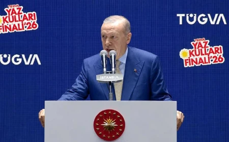 Erdoğan TÜGVA finalinde konuştu: 700 bin katılımcı, gençlere çağrı