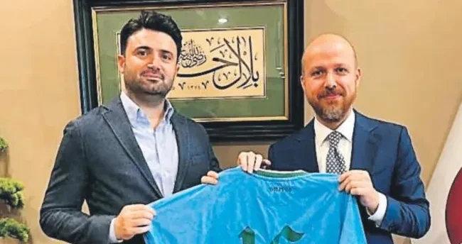 Bursaspor’dan Bilal Erdoğan’a Bursa’nın 700. yılına özel forma takdimi