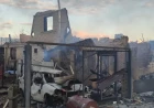 Rusya Kiev bölgesini İHA’larla vurdu: Bir kadın öldü, depolar yandı