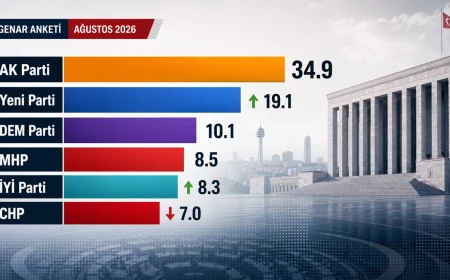 GENAR anketinde dengeler değişti: Yeni Parti ikinci, CHP altıncı sırada