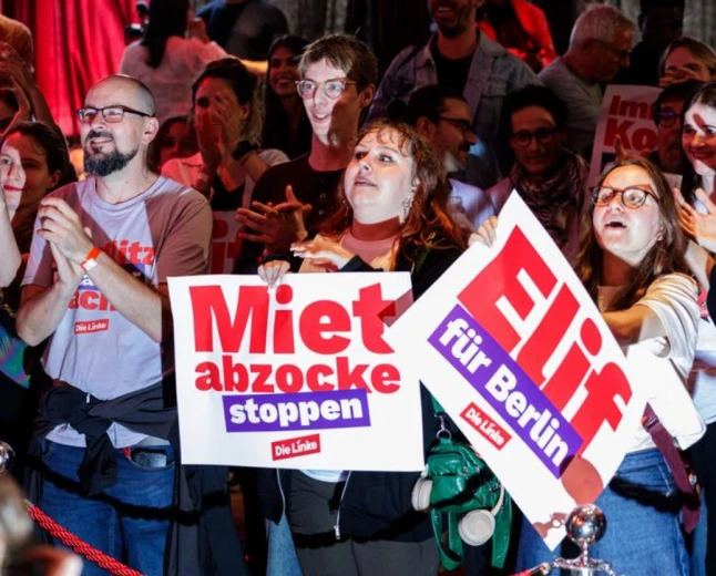 Berlin’de genç seçmenler Sol Parti’ye yöneldi: Kira krizi sandığa yansıdı