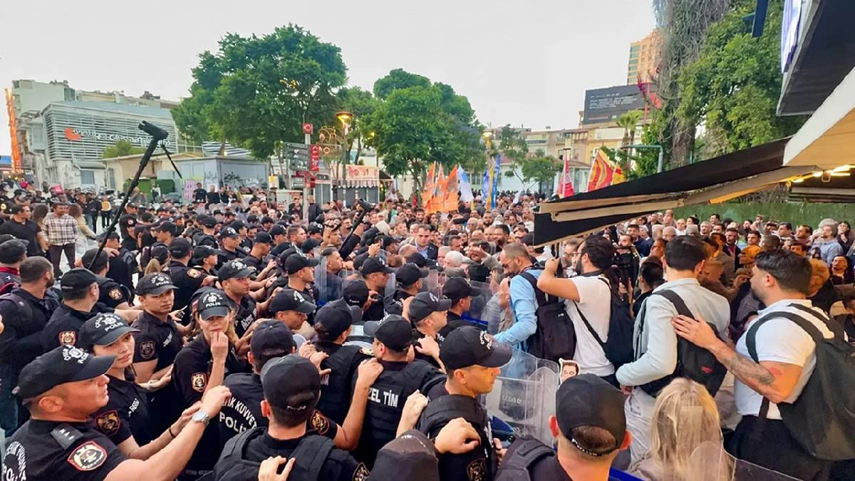 Cemil Tugay iddiası İzmir’i hareketlendirdi: Polis müdahalesi