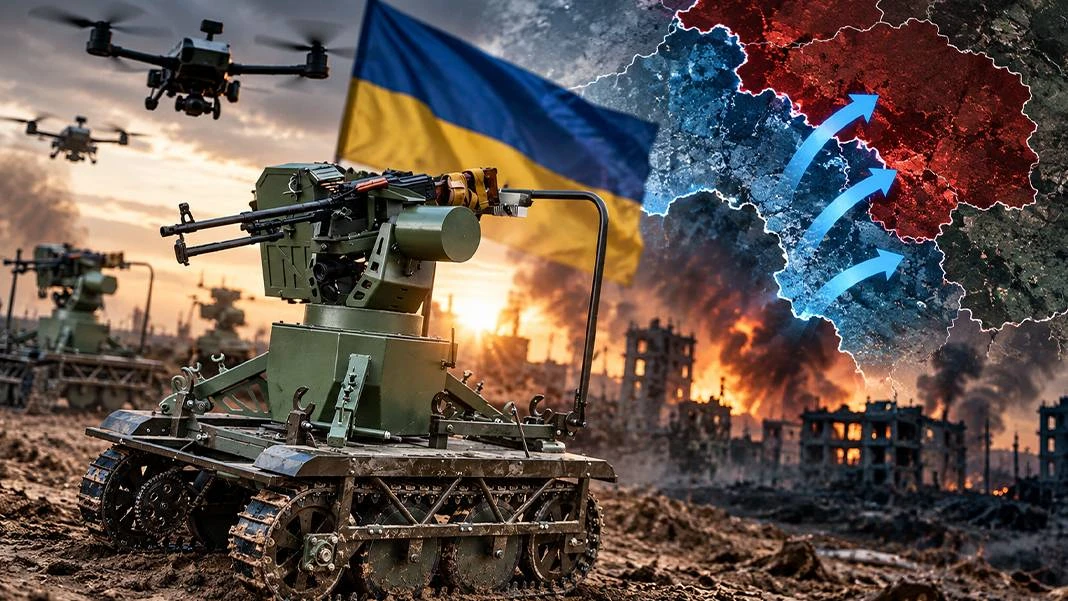 Ukrayna robotlarla ilerledi: Lyman’da 176 kilometrekare geri alındı