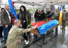 Kiev’de Azerbaycan kökenli Ukrayna askeri İlyas Abdullayev’e veda