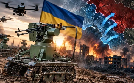 Ukrayna robotlarla ilerledi: Lyman’da 176 kilometrekare geri alındı
