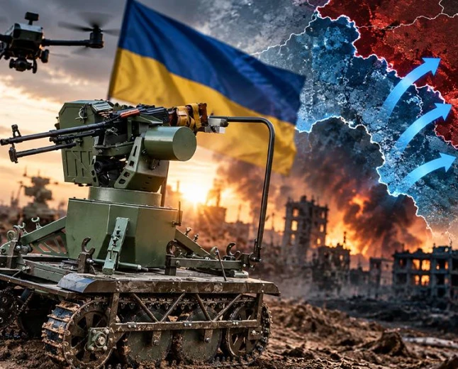 Ukrayna robotlarla ilerledi: Lyman’da 176 kilometrekare geri alındı